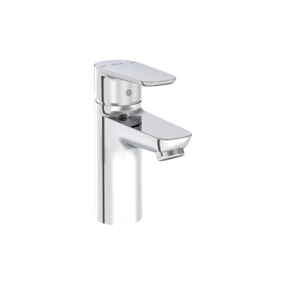 VitrA Flow Soft Basin Mixer - Chrome | Bathroom Taps | Bathr
