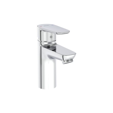 VitrA Flow Soft Basin Mixer - Chrome | Bathroom Taps | Bathr