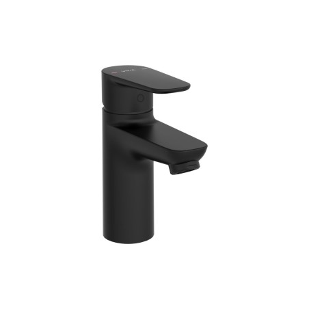 VitrA Flow Soft Basin Mixer - Matt Black | Bathroom Taps | B