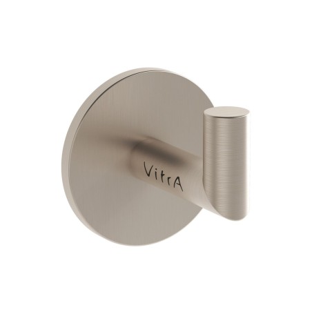VitrA Origin Bathrobe Hook - Brushed Nickel | Bathroom Acces