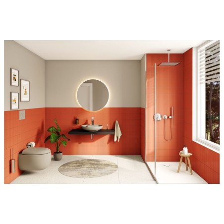 VitrA Origin Bathrobe Hook - Brushed Nickel | Bathroom Acces