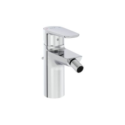 VitrA Flow Soft Bidet Mixer - Chrome | Bathroom Taps | Bathr
