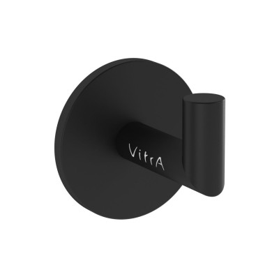 VitrA Origin Bathrobe Hook - Matt Black | Bathroom Accessori
