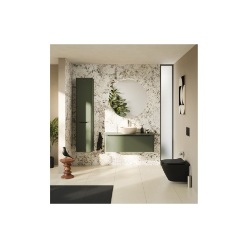 VitrA Origin Toilet Roll Holder - Brushed Nickel | Bathroom