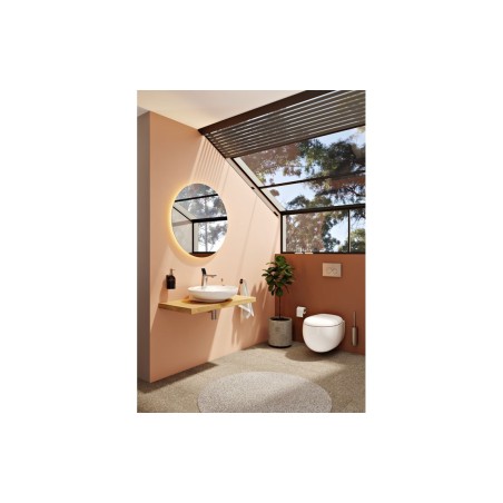 VitrA Origin Wall Mounted WC Brush Holder - Brushed Nickel |