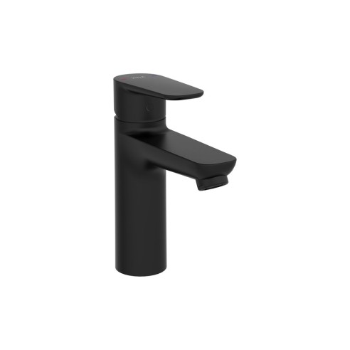VitrA Flow Soft Large Basin Mixer - Matt Black | Bathroom Ta