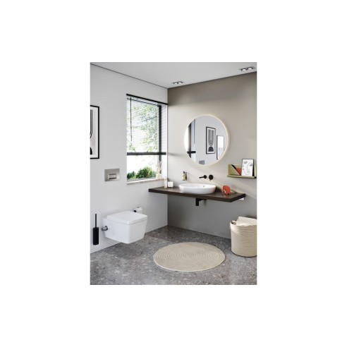 VitrA Origin Wall Mounted WC Brush Holder - Matt Black | Bat