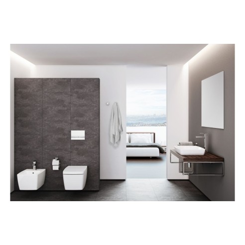 VitrA Q-Line Bathrobe Holder - Chrome | Bathroom Accessories