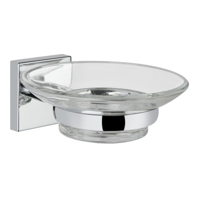 VitrA Q-Line Soap Dish - Chrome | Bathroom Accessories | Bat