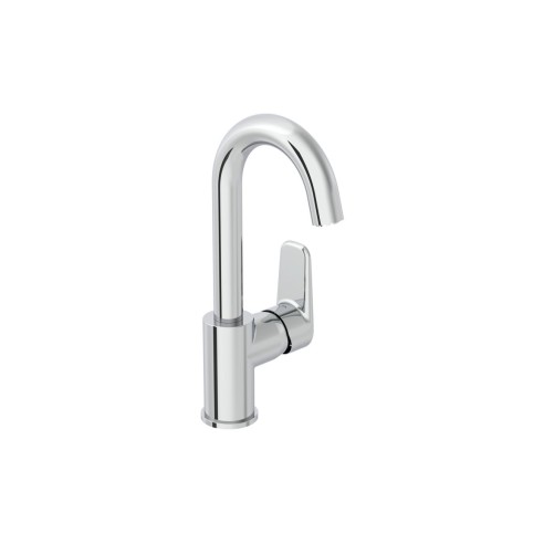 VitrA Flow Soft Swivel Basin Mixer - Chrome | Bathroom Taps