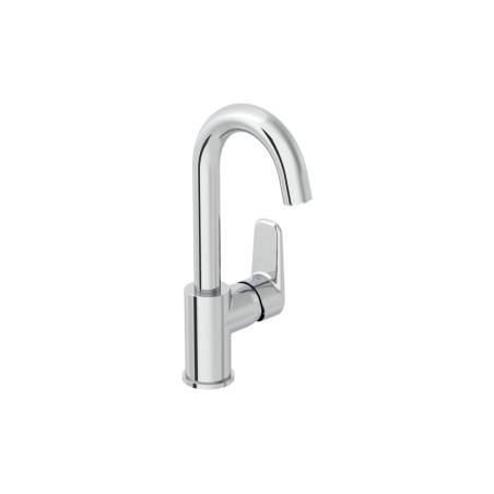VitrA Flow Soft Swivel Basin Mixer - Chrome | Bathroom Taps