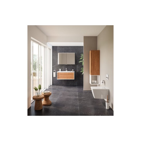 VitrA Q-Line Towel Ring - Chrome | Bathroom Accessories | Ba