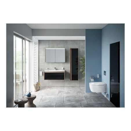 VitrA Q-Line Towel Ring - Chrome | Bathroom Accessories | Ba