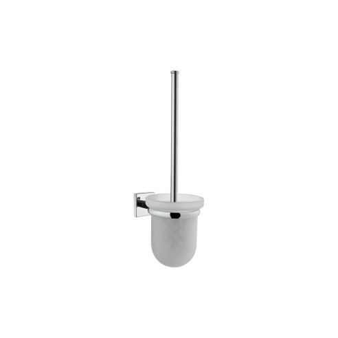 VitrA Q-Line WC Brush Holder - Chrome | Bathroom Accessories
