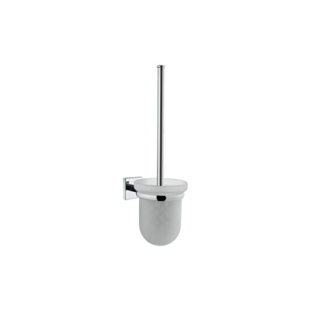 VitrA Q-Line WC Brush Holder - Chrome | Bathroom Accessories