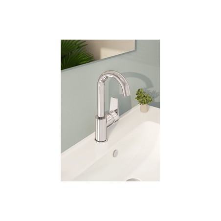 VitrA Flow Soft Swivel Basin Mixer - Chrome | Bathroom Taps
