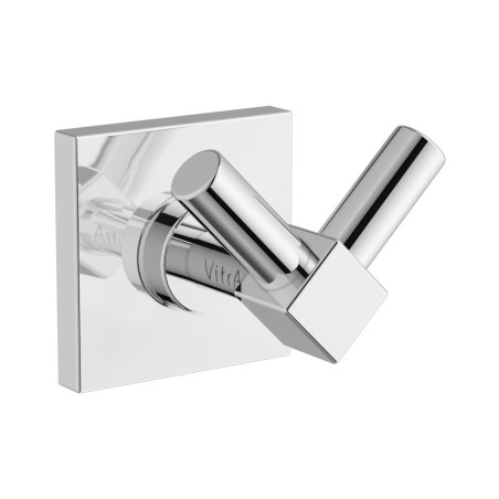 VitrA Root Bathrobe Holder - Chrome | Bathroom Accessories |