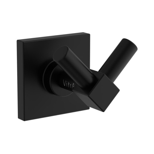 VitrA Root Bathrobe Holder - Matt Black | Bathroom Accessori