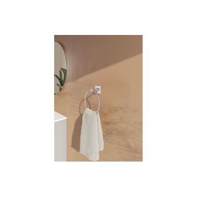 VitrA Root Round Towel Loop - Chrome | Bathroom Accessories 2