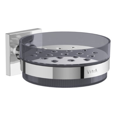 VitrA Root Soap Dish - Chrome | Bathroom Accessories | Bathr
