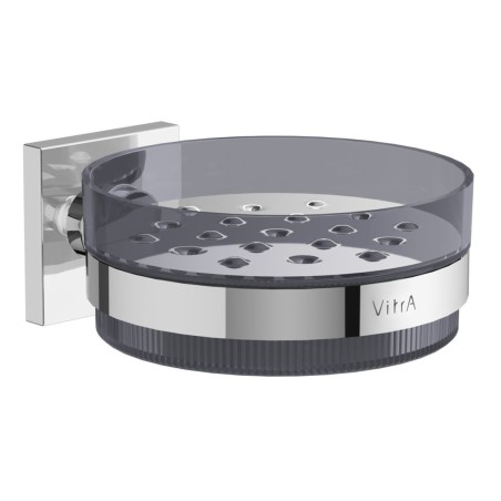 VitrA Root Soap Dish - Chrome | Bathroom Accessories | Bathr