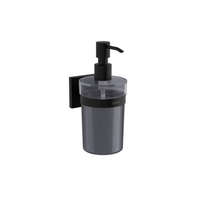 VitrA Root Soap Dispenser - Matt Black | Bathroom Accessorie