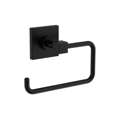 VitrA Root Toilet Roll Holder - Matt Black | Bathroom Access