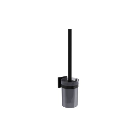 VitrA Root WC Brush Holder - Matt Black | Bathroom Accessori