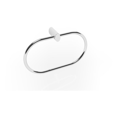 Coco Towel Ring - Chrome | Bathroom Accessories | BathroomKi