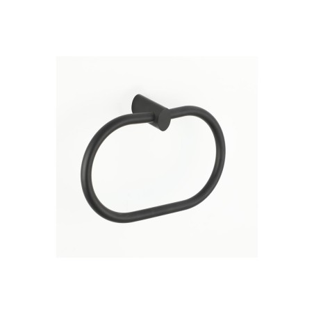 Coco Towel Ring - Black | Bathroom Accessories | BathroomKin