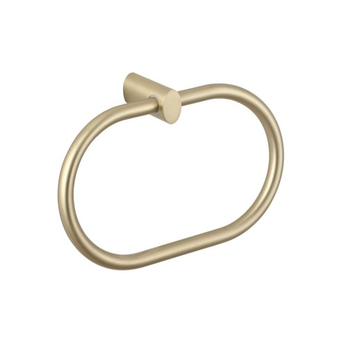 Coco Towel Ring - Brushed Brass | Bathroom Accessories | Bat