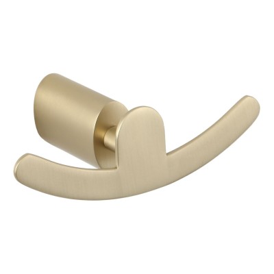Coco Robe Hook - Brushed Brass | Bathroom Accessories | Bath
