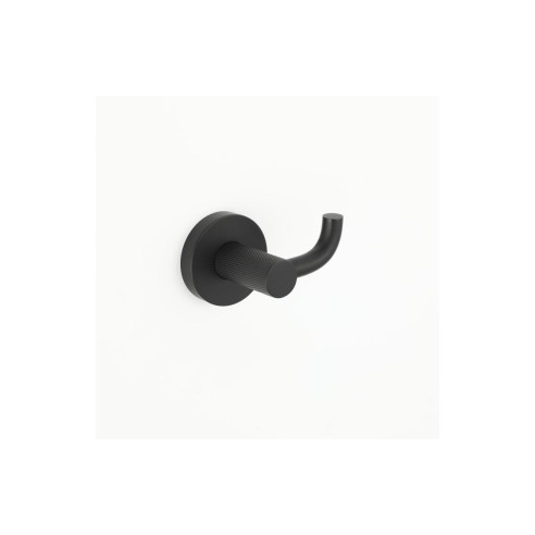 Belen Robe Hook - Black | Bathroom Accessories | BathroomKin