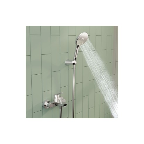 VitrA Flow Soft Wall Mounted Bath/Shower Mixer - Chrome | Ba