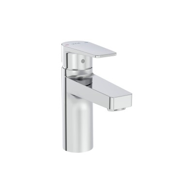 VitrA Flow Square Basin Mixer - Chrome | Bathroom Taps | Bat