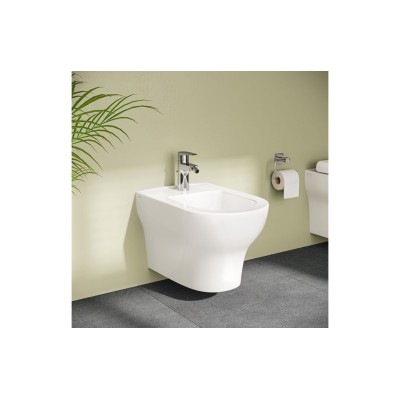 VitrA Flow Square Bidet Mixer - Chrome | Bathroom Taps | Bat 2