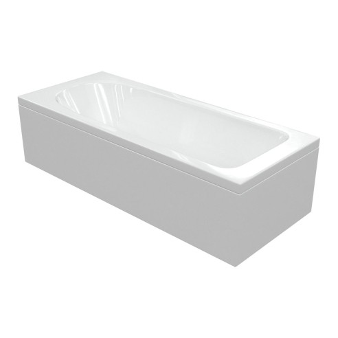 Palermo D Shape Single End 1700x700x550mm 2TH Bath w/Legs |