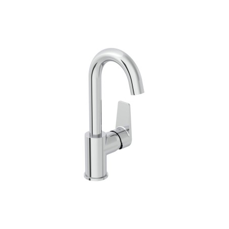 VitrA Flow Square Swivel Basin Mixer - Chrome | Bathroom Tap