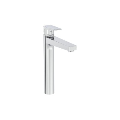 VitrA Flow Square Tall Basin Mixer - Chrome | Bathroom Taps