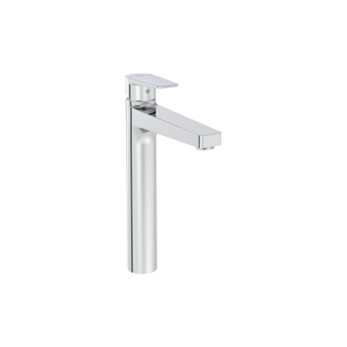 VitrA Flow Square Tall Basin Mixer - Chrome | Bathroom Taps