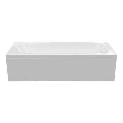 Palermo D Shape Single End 1700x700x550mm 2TH Bath w/Legs |
