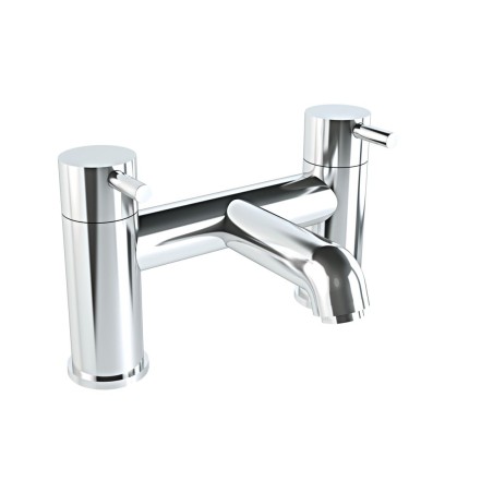 VitrA Minimax S 2-Hole Bath Filler - Chrome | Bathroom Taps
