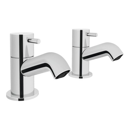 VitrA Minimax S Bath Pillar Taps- Chrome | Bathroom Taps | B