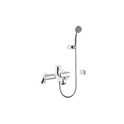 VitrA Minimax S Bath/Shower Mixer - Chrome | Bathroom Taps |