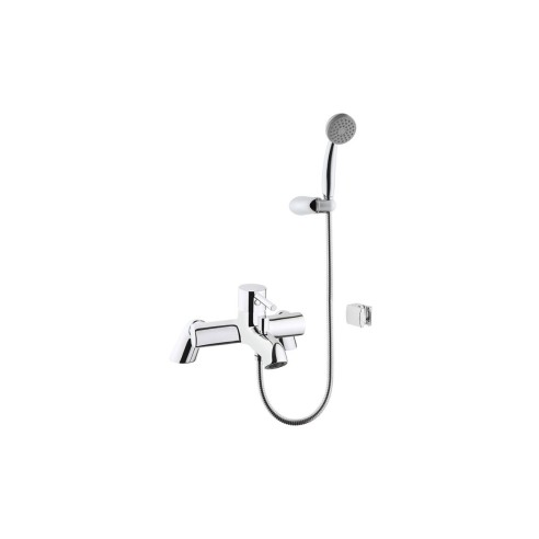 VitrA Minimax S Bath/Shower Mixer - Chrome | Bathroom Taps |