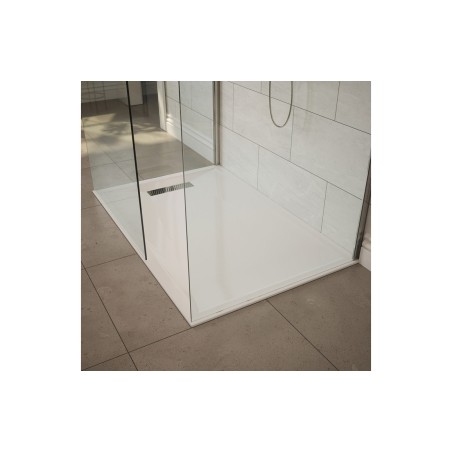 25mm Linear 1400x900mm Slim Rectangular Tray & Waste | Showe