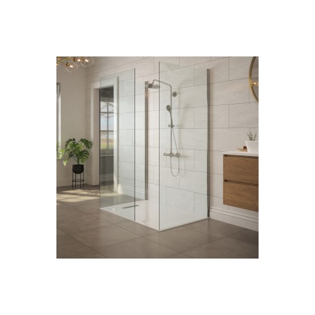 Linear Tray Waste & Cover - Chrome | Shower Trays | Bathroom