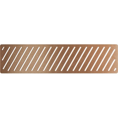 Linear Tray Waste Cover - Brushed Bronze | Shower Trays | Ba