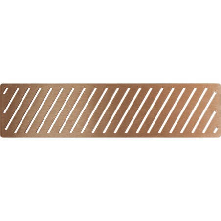 Linear Tray Waste Cover - Brushed Bronze | Shower Trays | Ba