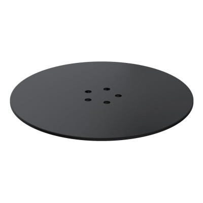 Low Profile Tray Waste Cover - Matt Black | Shower Trays | B